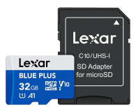 Karta pamięci Lexar 32GB microSDHC Blue Plus UHS-I A1 V10